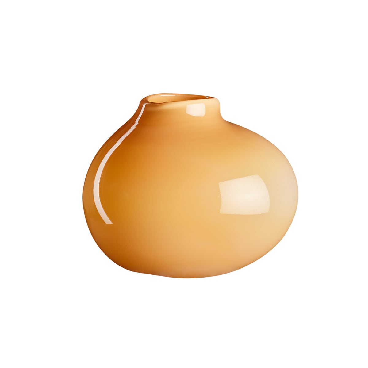 Bird Vase, zartes apricot