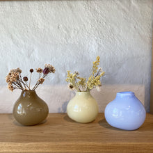 Bird Vase, hellblau