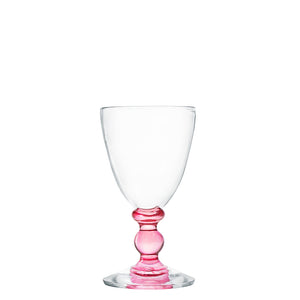 Mundblæst Balu portvinsglas, rosa - designet af Pernille Bülow
