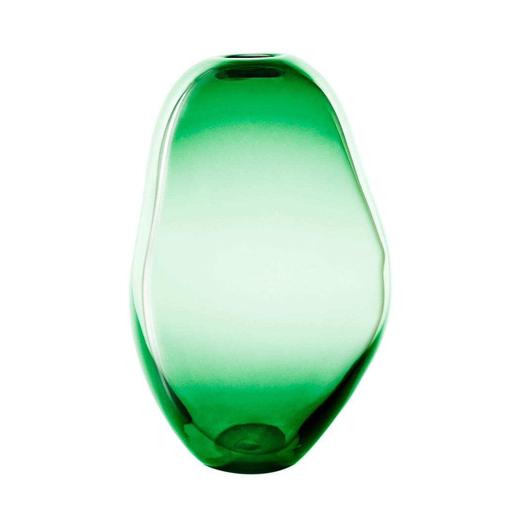 SKY vase, grøn - designet af Pernille Bülow og håndlavet på Bornholm