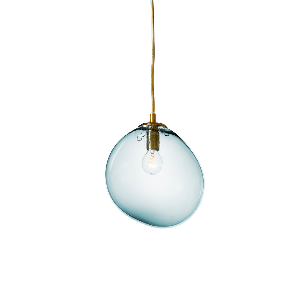 Mundblæst SKY glaslampe, recycle - designet af Pernille Bülow