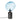 Large SKY keramiklampe, sort - design Pernille Bülow og Ejnar Paulsen