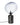 Large SKY keramiklampe, sort - design Pernille Bülow og Ejnar Paulsen