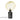 Large SKY keramiklampe, sort - design Pernille Bülow og Ejnar Paulsen